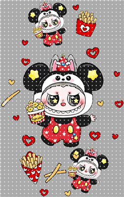 Keychain sticker-Y 1263